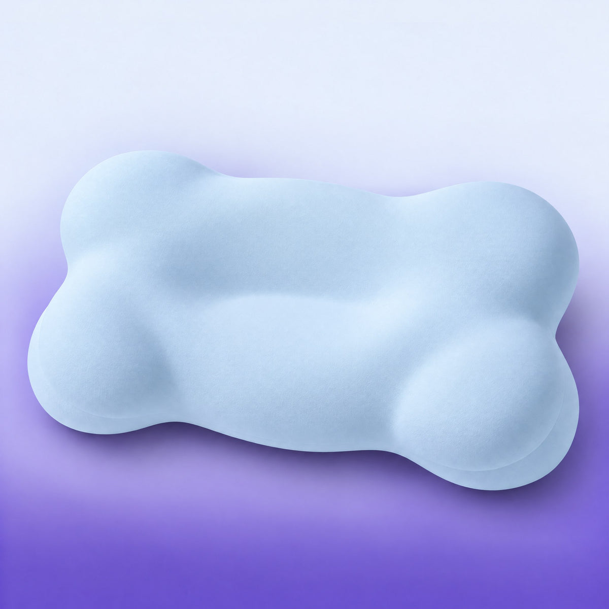 Comfovio Cloud Memory Foam Pillow - Sky Blue
