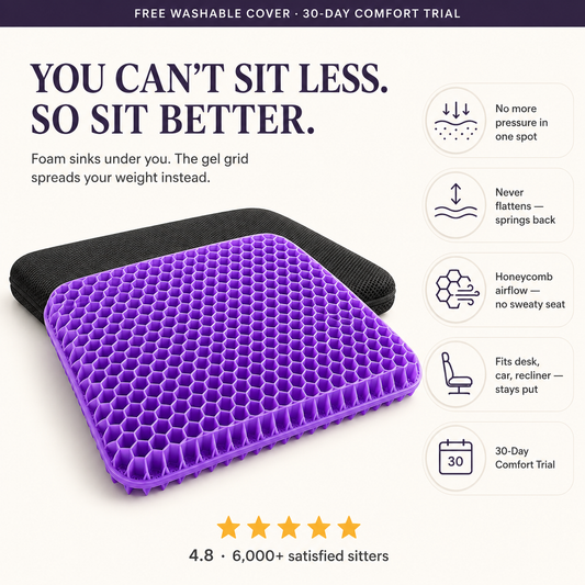 Comfovio™ Gel Seat Cushion